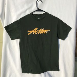 ACTIVE GREEN GRAPHIC T-SHIRT